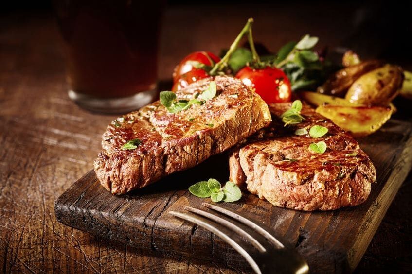 steak na proteinové dietě