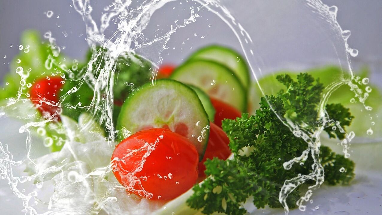 zelenina na dietě s vysokým obsahem bílkovin
